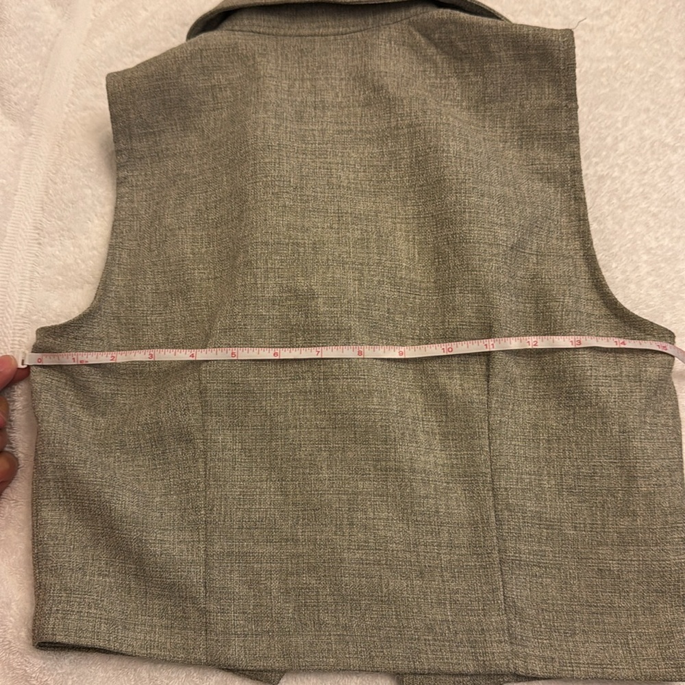 All That Jazz Button Up Vest 9/10 - Picture 4 of 5